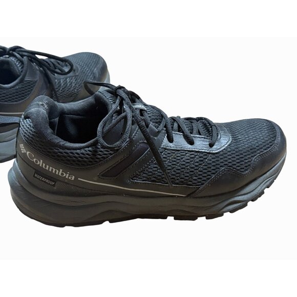 Columbia Mens Plateau Hiking Shoes \Black & Grey Waterproof Outdoor Sneakers 12 - Picture 14 of 14